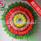 【**批发花圈】仿真1.5米绢花布花圈 河北首信殡葬用品厂家**