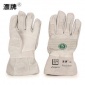2018新款厂家**漂牌FG-01牛皮耐磨防切割防穿刺防撕裂全皮手套